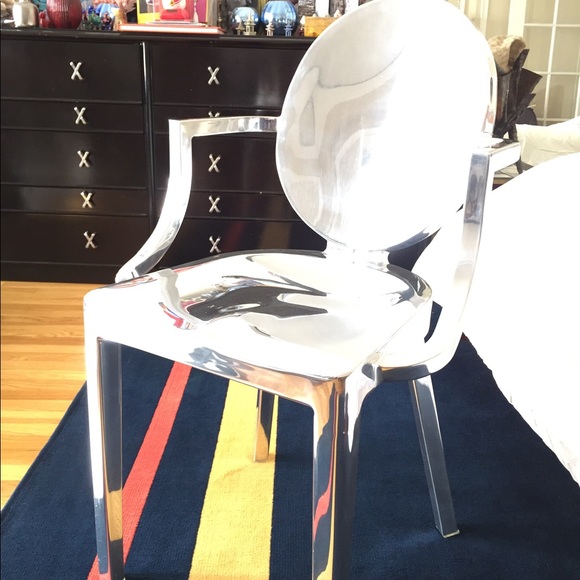 Philippe Stark Style CHROME Ghost Chair - Picture 7 of 16